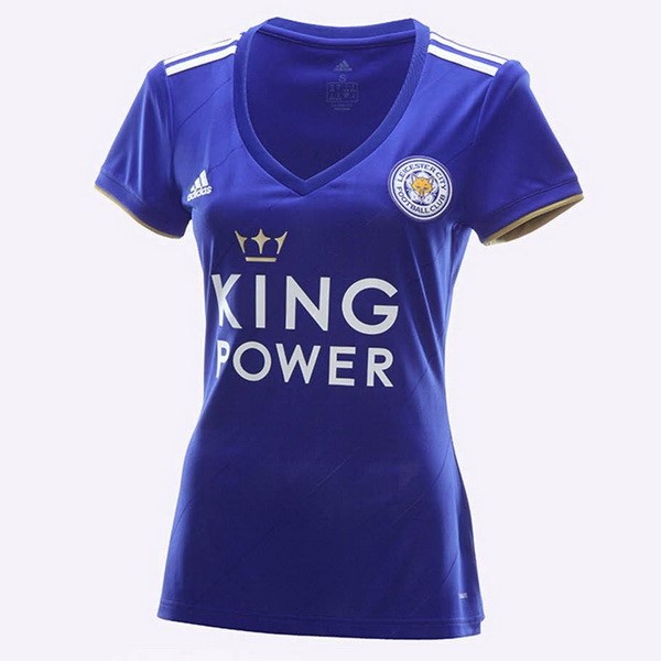 Maillot Football Leicester City Domicile Femme 2018-19 Bleu